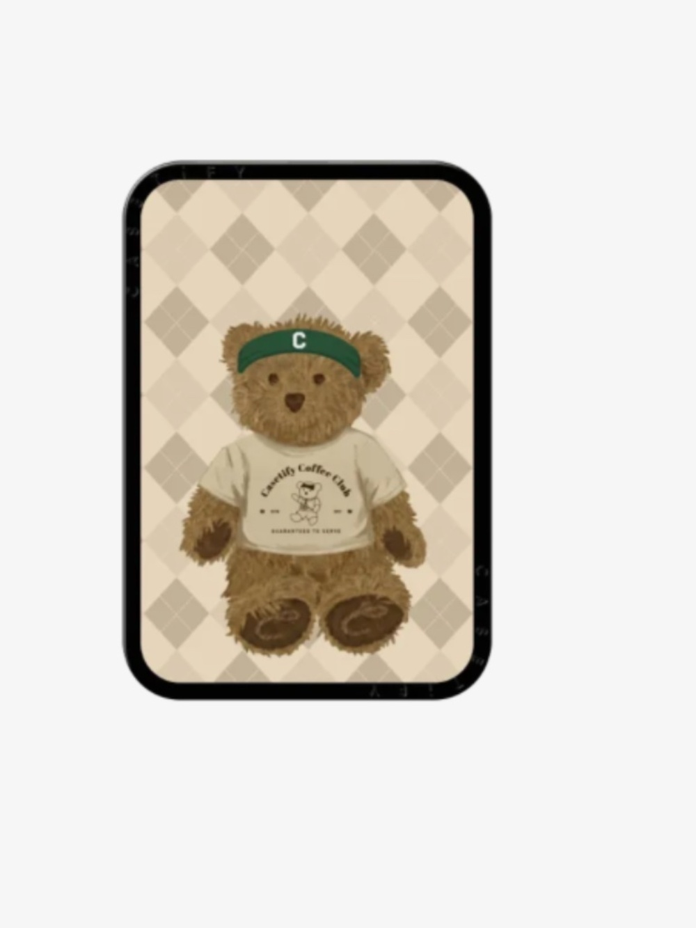 Sip & Serve Bear - Cardholder Stand MagSafe Compatible